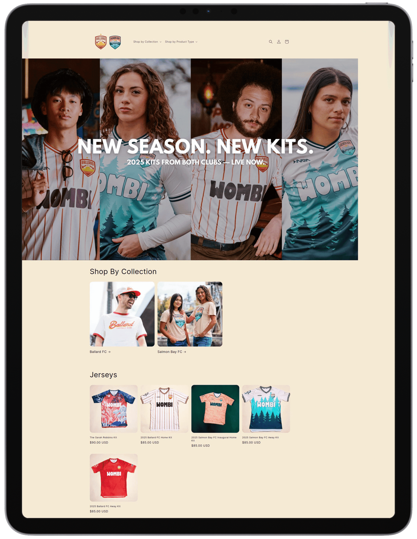 Club merch showcases identity and builds loyalty